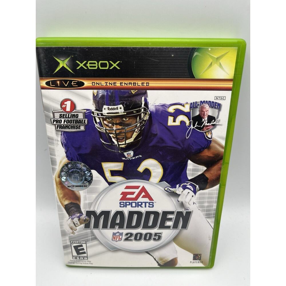 Madden NFL 2005 (Microsoft Xbox, 2004) Complete Tested